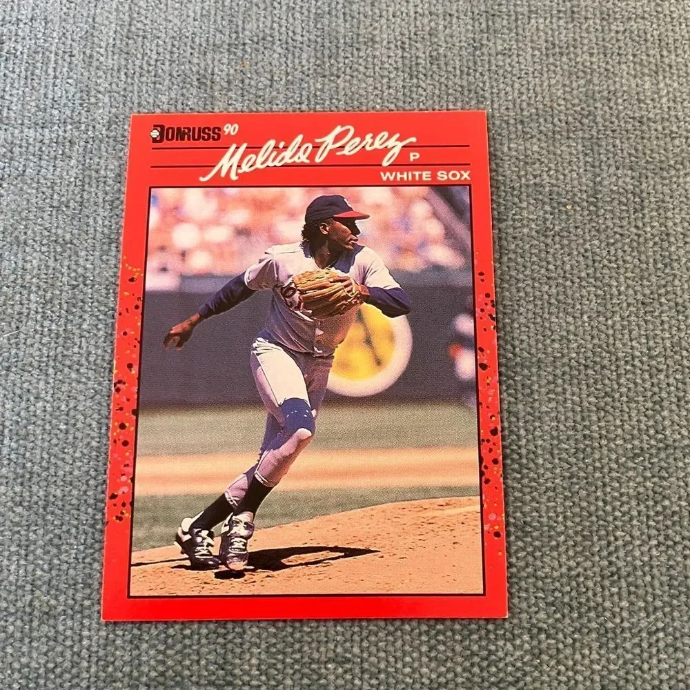 1990 Donruss Chicago White Sox Baseball Card Trading Card